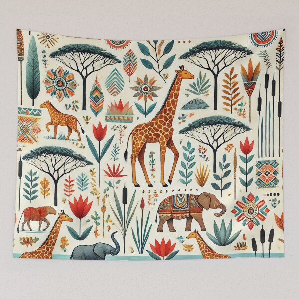 Item preview, Tribal Textures of the Savannah designed and sold by WildlifeSafari.