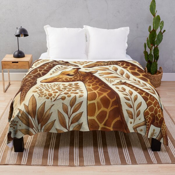 Item preview, Giraffe Tribal Adventure Art designed and sold by WildlifeSafari.