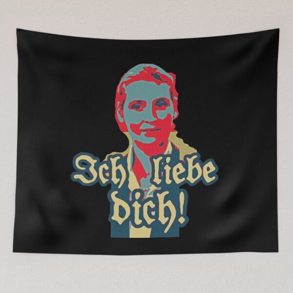 Item preview, Alice Weidel Deutschland Ich Liebe Dich Valentinstag  designed and sold by Flirt-Teez.