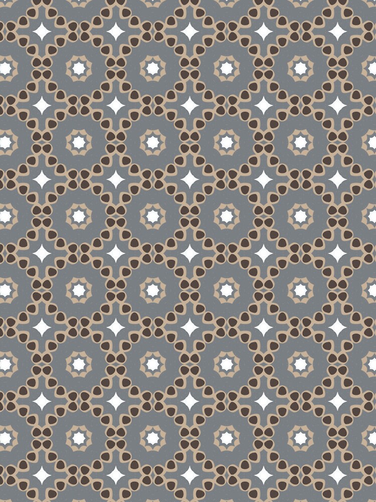 Thumbnail 4 of 4, Samsung Galaxy Phone Case, Neutral Geometric Pattern Design. designed and sold by Merbuda.