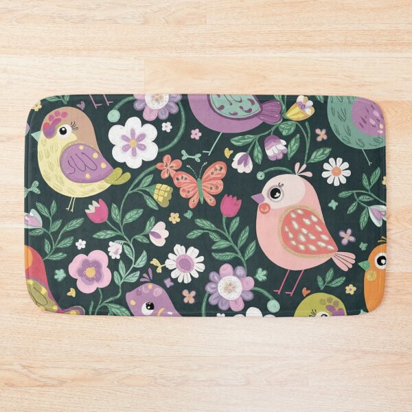 Item preview, Bird & Butterfly Meadow designed and sold by Furbulous Faces.