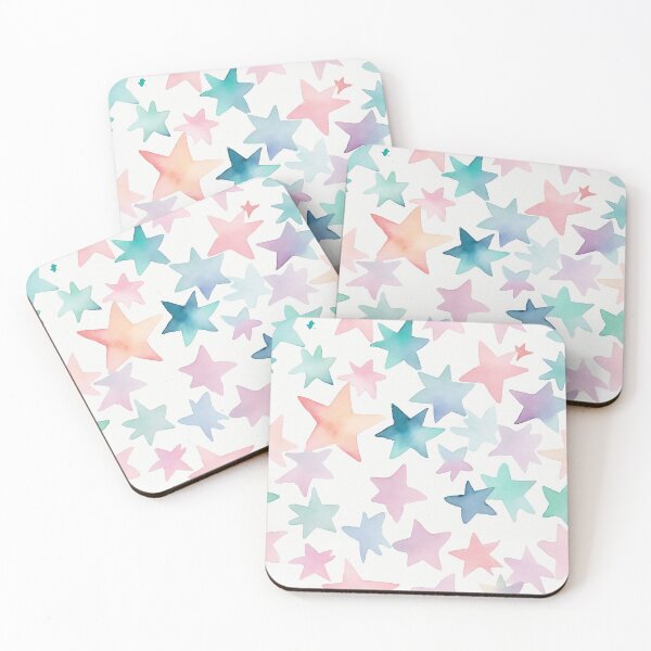 Item preview, Tiny Pastel Stars in Minimalist Watercolor Style designed and sold by Giuseppe Cammino.