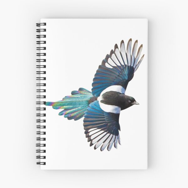 Item preview, Magpie in flight designed and sold by di-Vera-Rosati.