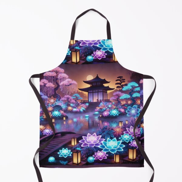 Item preview, The Enchanted Lotus Garden: A Glowing Paradise designed and sold by Meta2Physical.