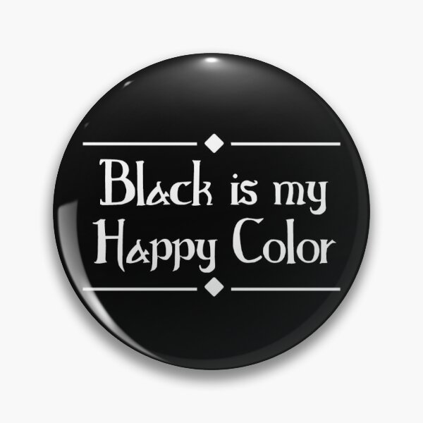 Item preview, Fangtastic Flair - Black is my Happy Color designed and sold by Mythiarty.
