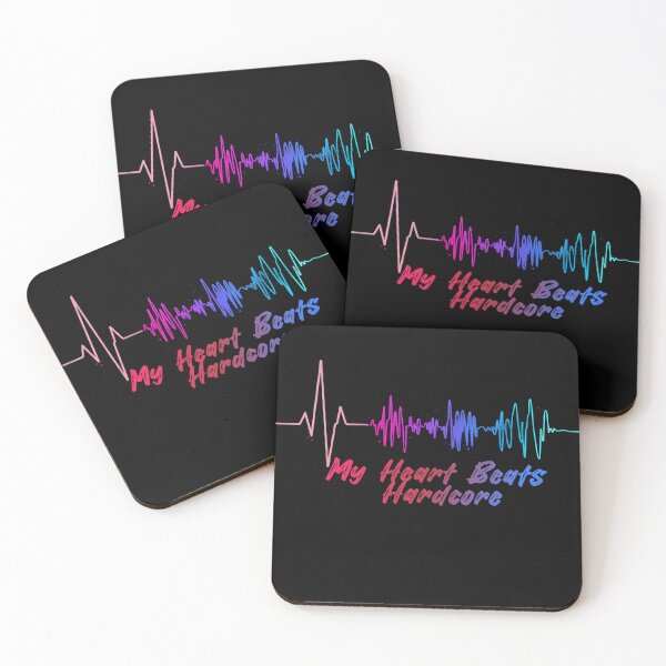 Item preview, My Heart Beats Hardcore - - Hardcore Apparel for Hardcore Fans designed and sold by PosiPrints.