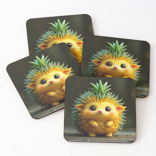 Item preview, HedgehogPineapple in the forest designed and sold by camelsvg.