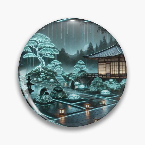 Item preview, The Illuminated Garden: A Serene Night in a Glowing Japanese Paradise designed and sold by Meta2Physical.