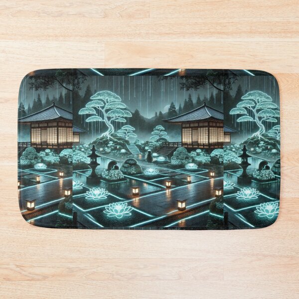 Item preview, The Illuminated Garden: A Serene Night in a Glowing Japanese Paradise designed and sold by Meta2Physical.