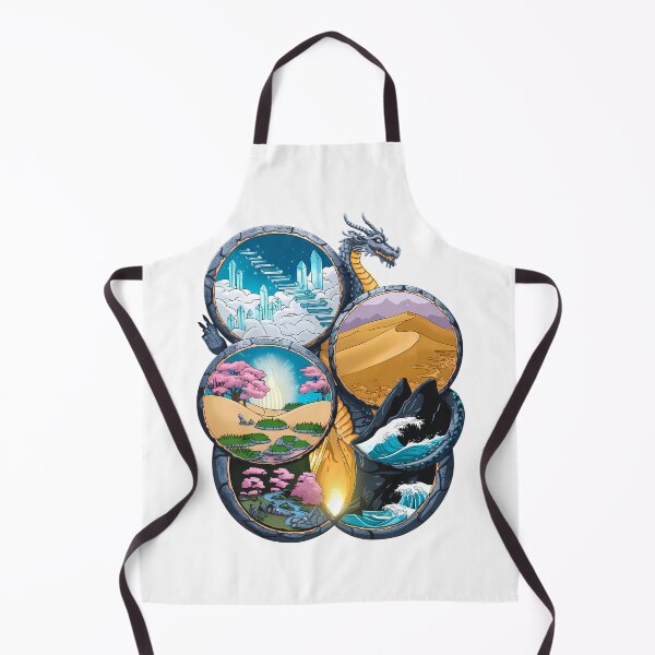 Item preview, Dragon and Elemental Realms Art designed and sold by ZetaDream.