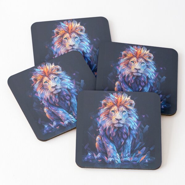 Item preview, Lion Diamond Abstract designed and sold by VelvetRoom.