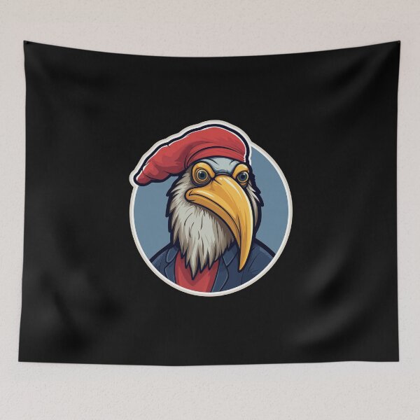 Item preview, Eagle With Hat designed and sold by titanosdesign.