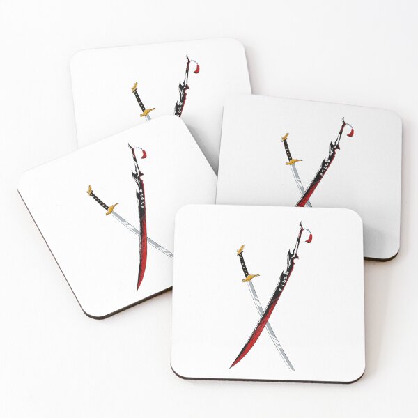 Item preview, Red and black samurai sword(Collection2-2) designed and sold by MetichaiTH.