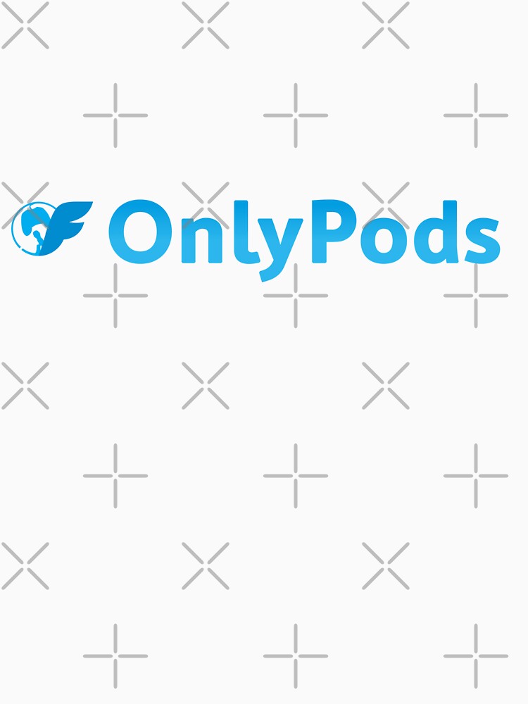 Thumbnail 7 of 7, Classic T-Shirt, OnlyPods designed and sold by BrokenPonyArt.