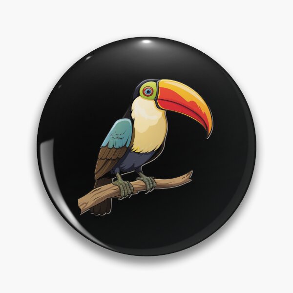 Item preview, Tukan Vogel Djungel Exotic Animals designed and sold by titanosdesign.