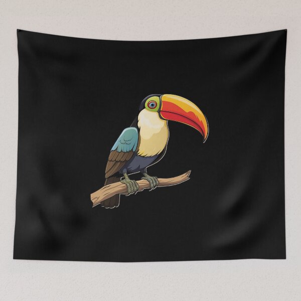 Item preview, Tukan Vogel Djungel Exotic Animals designed and sold by titanosdesign.
