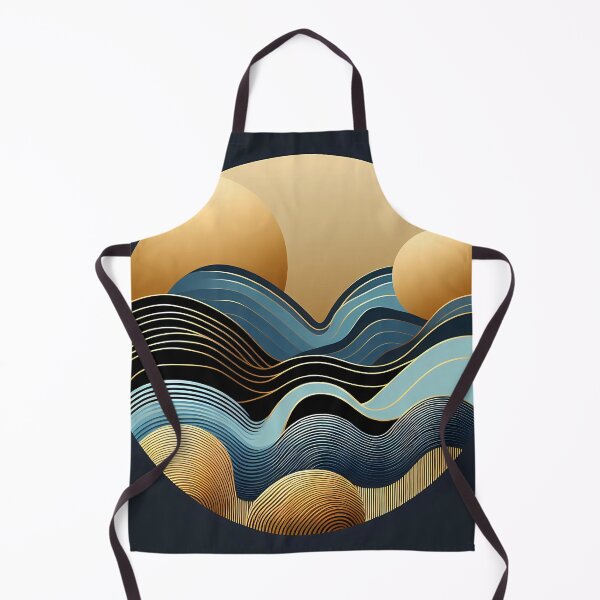 Item preview, Golden Waves designed and sold by Visual Nomad Club.