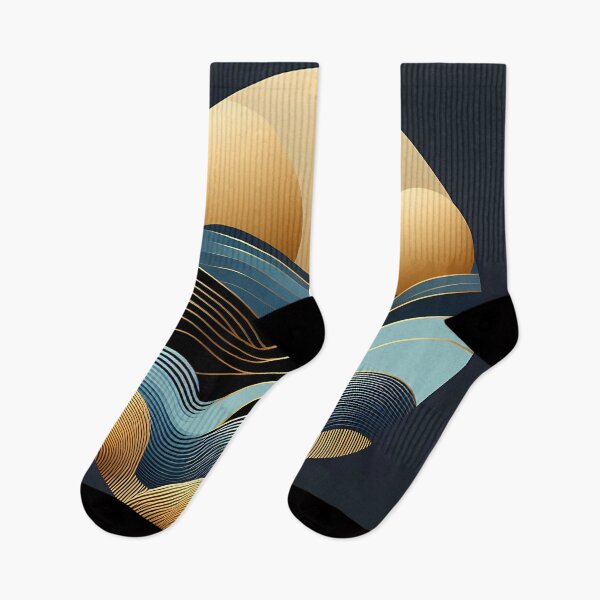 Item preview, Golden Waves designed and sold by Visual Nomad Club.