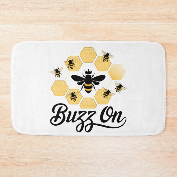 Item preview, Buzz On – Vintage Honeycomb Queen Bee Design designed and sold by BunBuntheDog-.