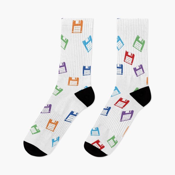 Item preview, 90s Floppy Disk colorfull pattern designed and sold by Milena R..