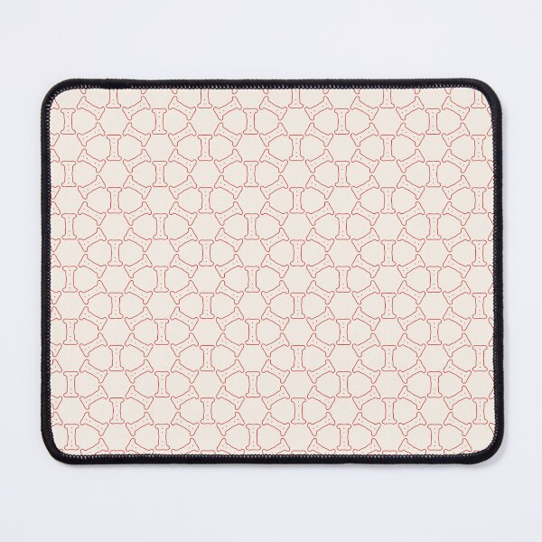 Item preview, Fun Dog Bone Pattern - Red on Beige. designed and sold by Merbuda.