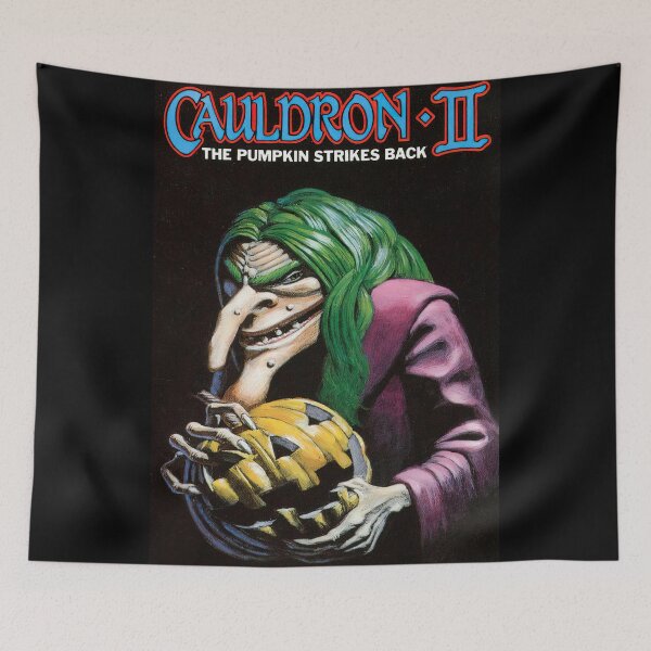 Item preview, Cauldron 2 Game Cover designed and sold by Retr0Tshirts.