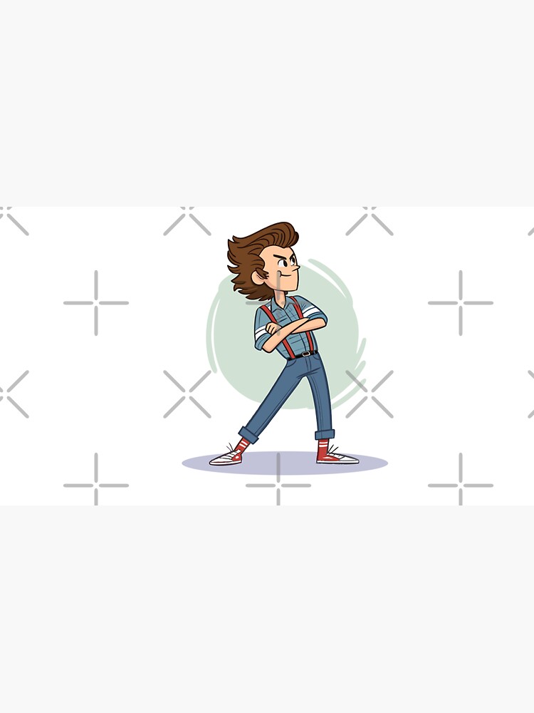 Thumbnail 7 of 7, Cap, Stranger Things Steve designed and sold by timegraf.