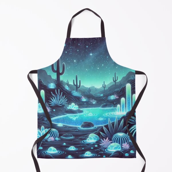 Item preview, The Glowing Desert: A Mystical Oasis Under the Stars designed and sold by Meta2Physical.