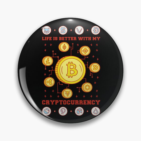 Item preview, Crypto Bitcoin designed and sold by BesasDesigns.