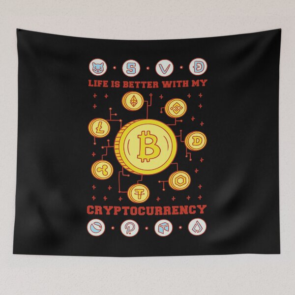 Item preview, Crypto Bitcoin designed and sold by BesasDesigns.