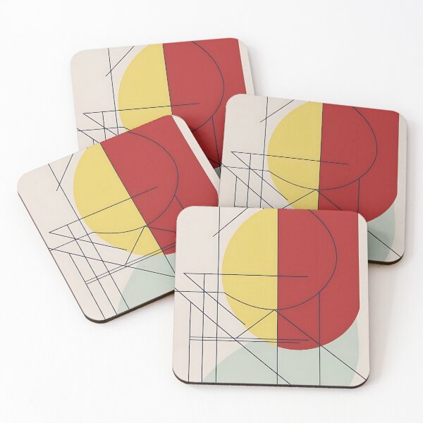Item preview, Minimalist Abstract Overlapping Geometric Forms designed and sold by PholPol1959.
