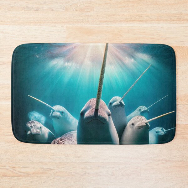 Item preview, Group of Narwhales designed and sold by Eric Nagel.