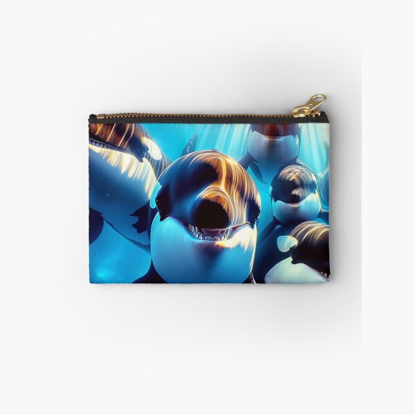 Item preview, Group of smiling Orcas designed and sold by Eric Nagel.