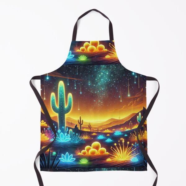 Item preview, The Glowing Desert: A Neon Oasis Beneath the Stars designed and sold by Meta2Physical.