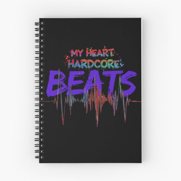 Artikelvorschau, My Heart Beats Hardcore II - - Hardcore-Bekleidung für Hardcore-Fans entworfen und verkauft von PosiPrints.