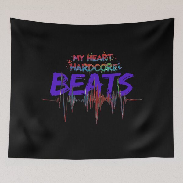 Item preview, My Heart Beats Hardcore II - - Hardcore Apparel for Hardcore Fans designed and sold by PosiPrints.