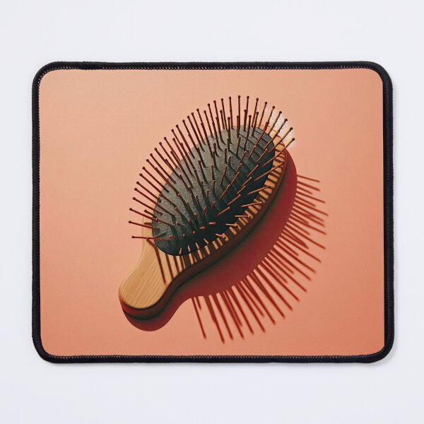 Item preview, Hairbrush Minimalism Art Style designed and sold by artofuniverse.
