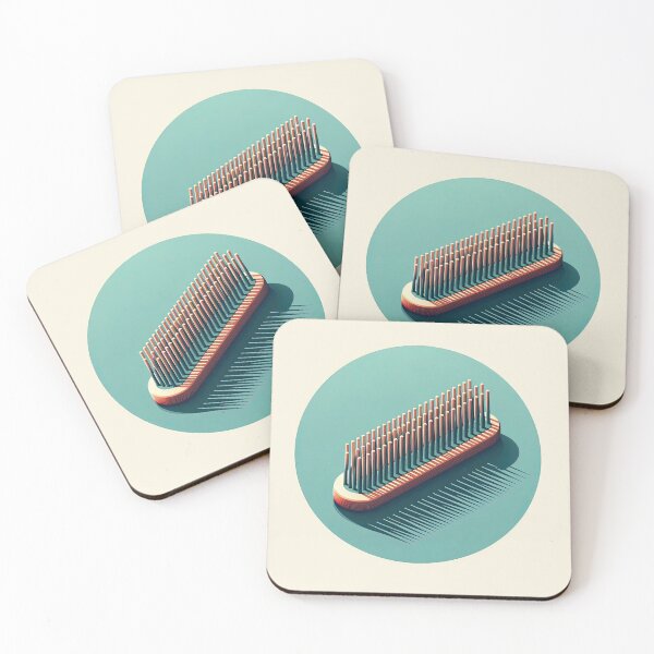 Item preview, Hairbrush Minimalism Art Style designed and sold by artofuniverse.