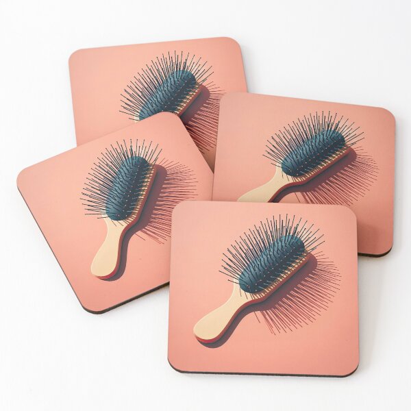 Item preview, Hairbrush Minimalism Art Style designed and sold by artofuniverse.