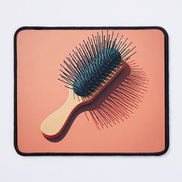 Item preview, Hairbrush Minimalism Art Style designed and sold by artofuniverse.