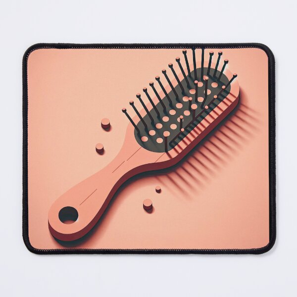 Item preview, Hairbrush Minimalism Art Style designed and sold by artofuniverse.