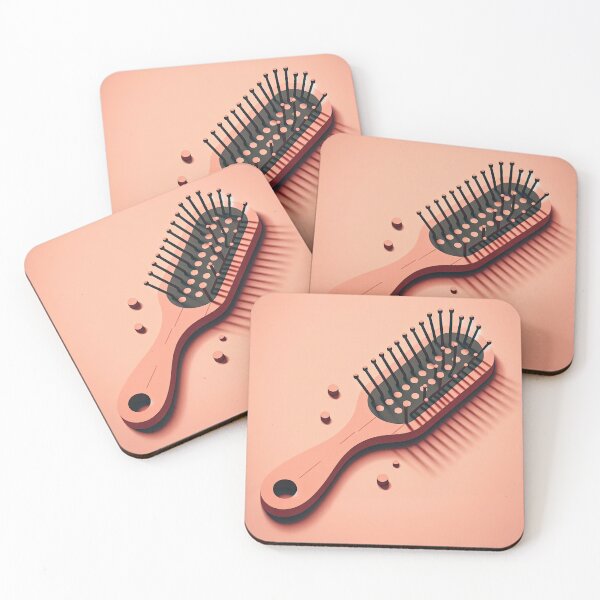Item preview, Hairbrush Minimalism Art Style designed and sold by artofuniverse.