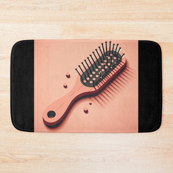 Item preview, Hairbrush Minimalism Art Style designed and sold by artofuniverse.