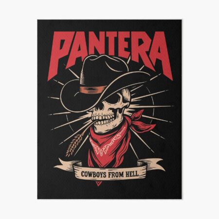 Item preview, Cowboys from hell designed and sold by BugiDesignArt.