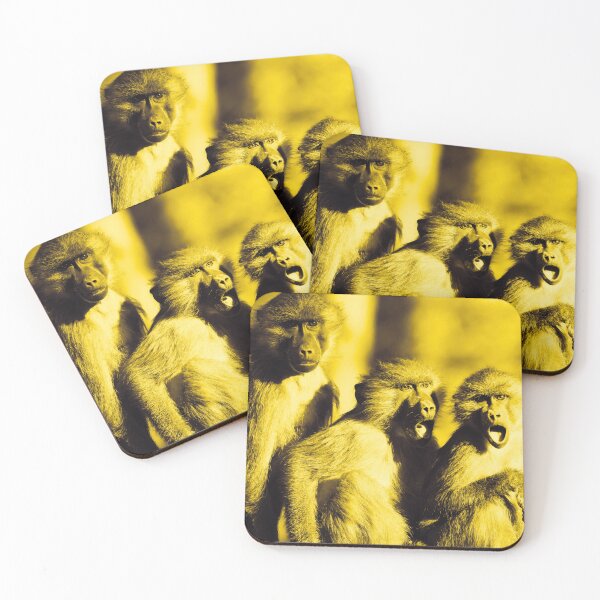Item preview, Moment of the yellow monkeys (don't do a move.) designed and sold by di-Vera-Rosati.