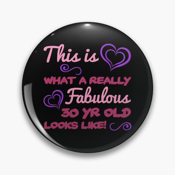Item preview, Fabulous 30th Birthday For Women designed and sold by thepixelgarden.