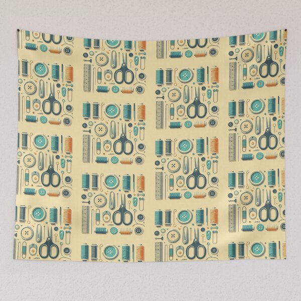 Item preview, Sewing Kit Minimalism Art Style designed and sold by artofuniverse.