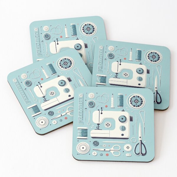 Item preview, Sewing Kit Minimalism Art Style designed and sold by artofuniverse.
