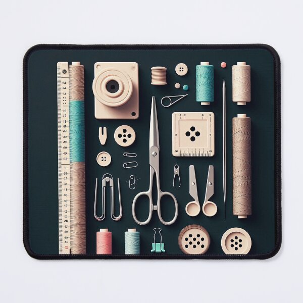 Item preview, Sewing Kit Minimalism Art Style designed and sold by artofuniverse.