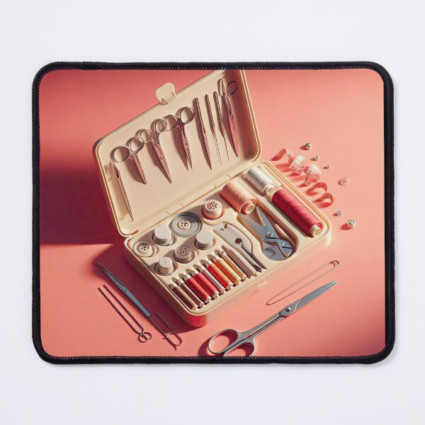 Item preview, Sewing Kit Minimalism Art Style designed and sold by artofuniverse.